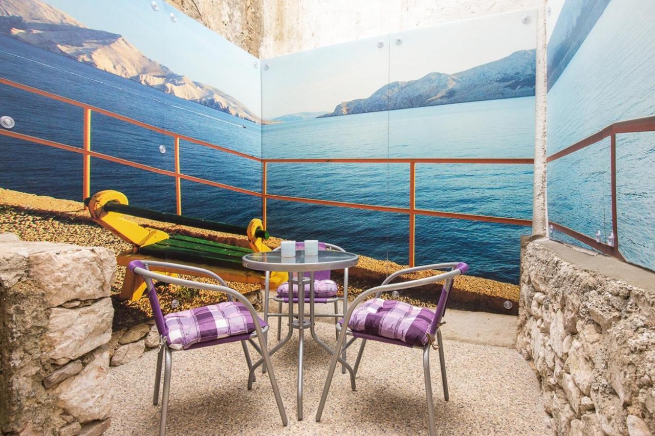 Studio Neva Baška Exterior foto